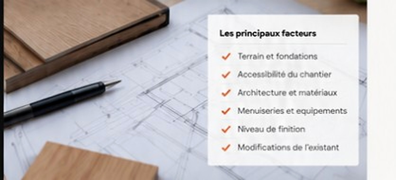 Plans et étude d’un projet M2+